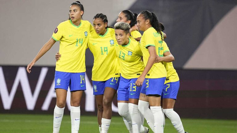 Brasil goleó 5-0 a Panamá por Copa Oro Femenina