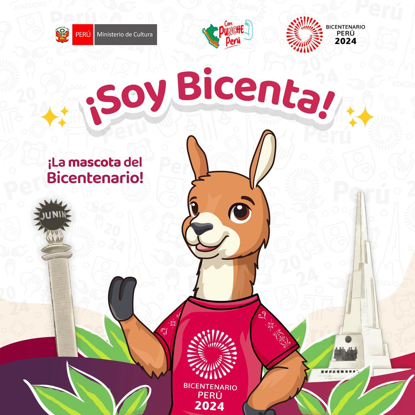 Presentan a Bicenta, la mascota oficial del Bicentenario