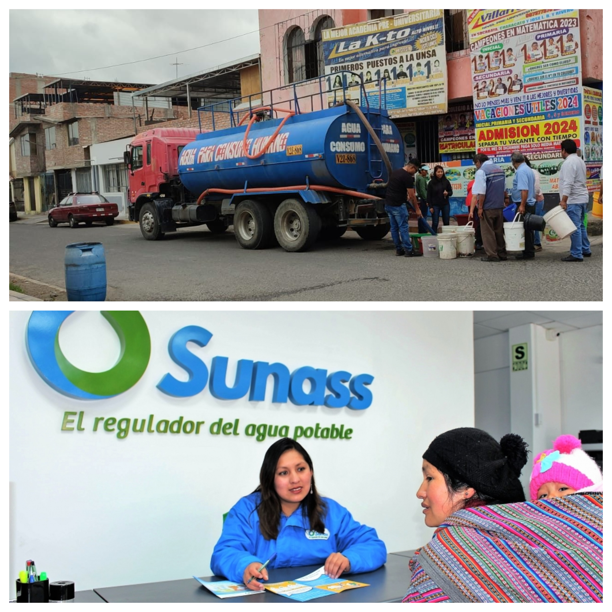 Por qué hubo corte de agua en Arequipa y qué dijo SUNASS