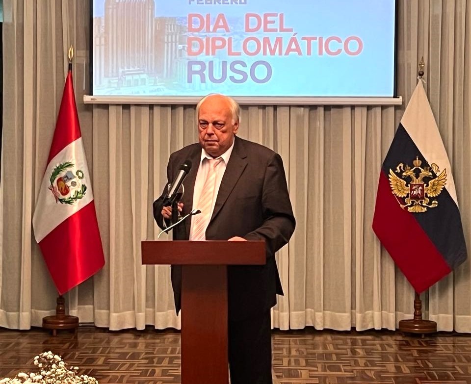 Destacan vínculos de amistad y cooperación entre Rusia y el Perú