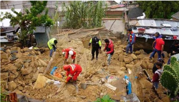 Ayacucho: Lluvias causan derrumbe de una vivienda y dos niños fallecen