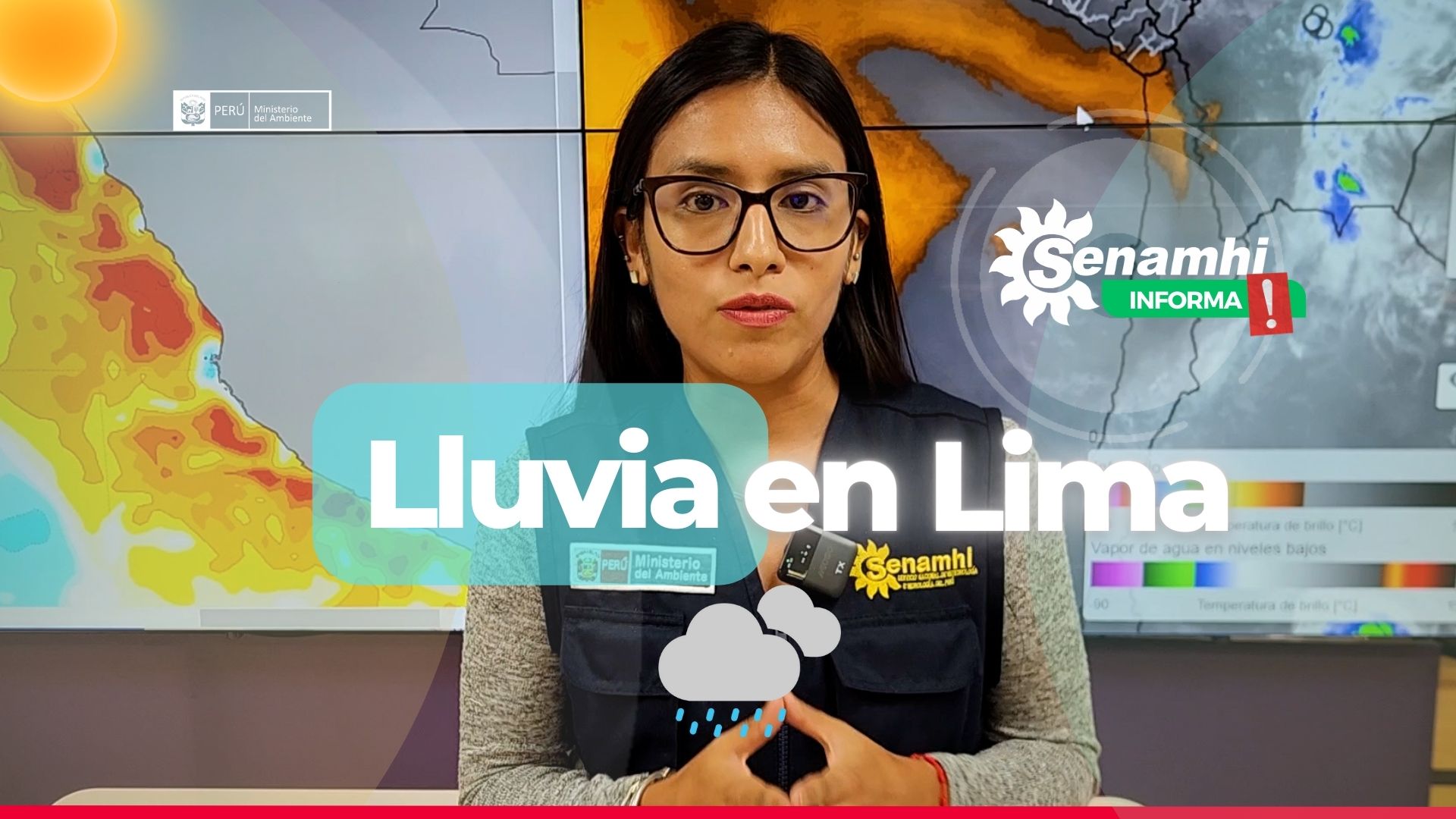 Senamhi alerta lluvias en Lima