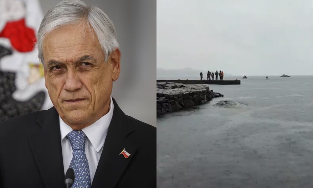 Sebastián Piñera: primeras imágenes de la caída del helicóptero
