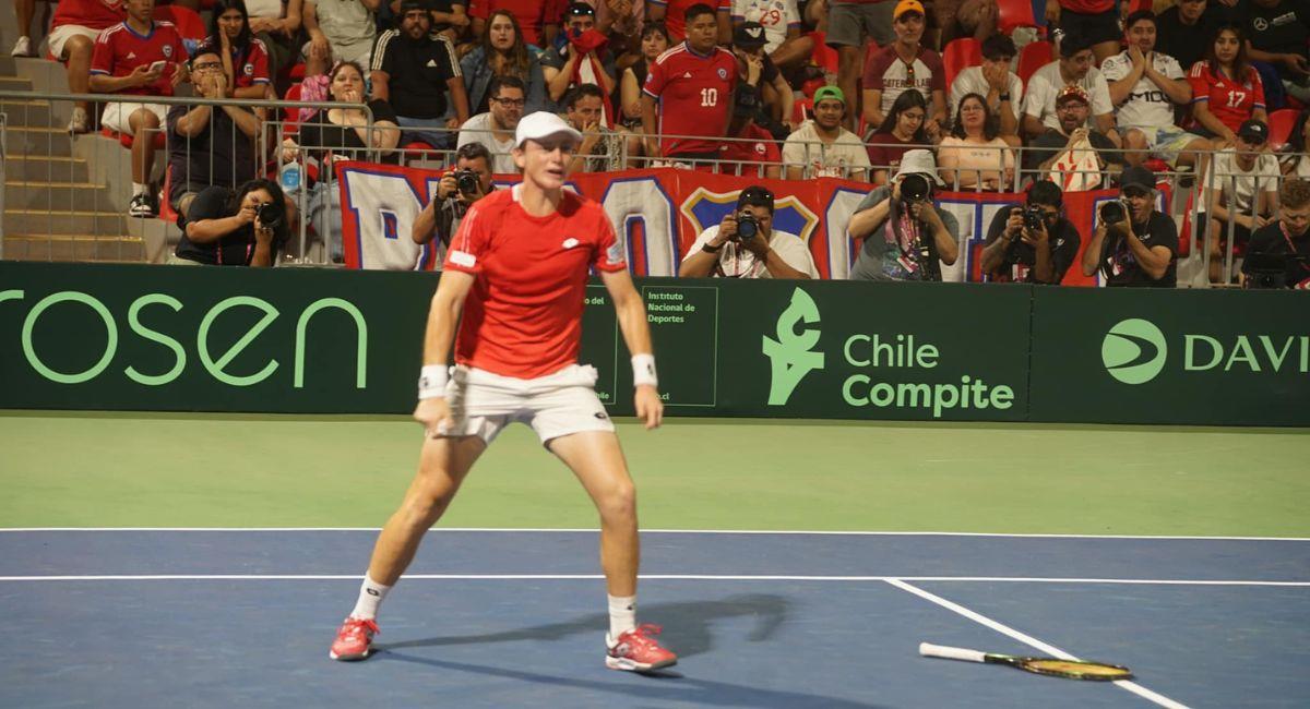 Ignacio Buse venció al top 20 del ATP, por la Copa Davis 2024