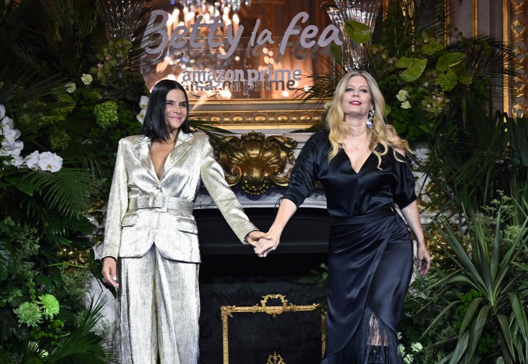 Lorna Cepeda y Natalia Ramírez en la Semana de la Moda en París