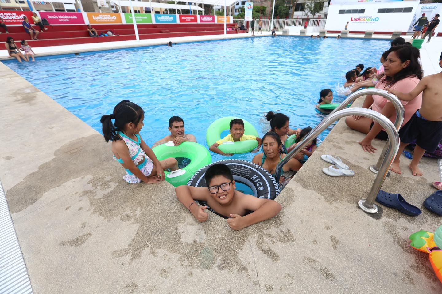 SJL: piscina municipal es declarada como «no saludable»