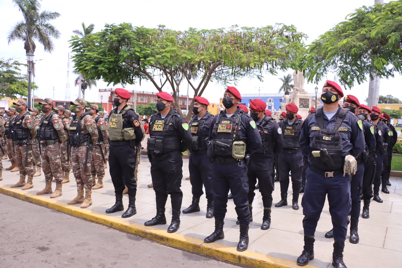 Fuerzas especiales de la PNP llegan a Trujillo