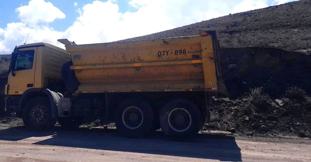 MTC: maquinaria atendió incidentes en carretera por lluvias