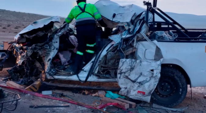 Arequipa: cinco miembros de una familia mueren en accidente