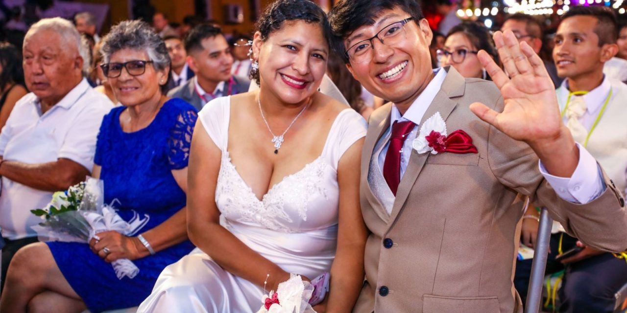 Callao: 500 parejas se dieron el "si" en matrimonio comunitario