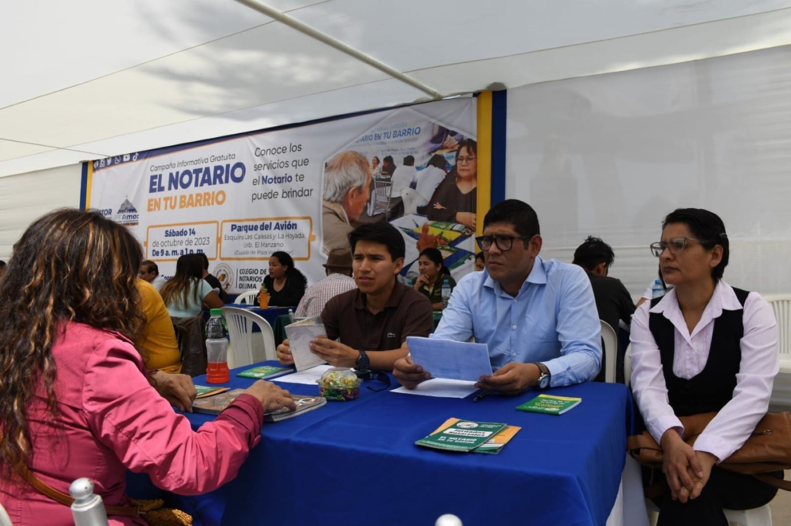 Colegio de Notarios de Lima atendió de forma gratuita a más de 3500 personas