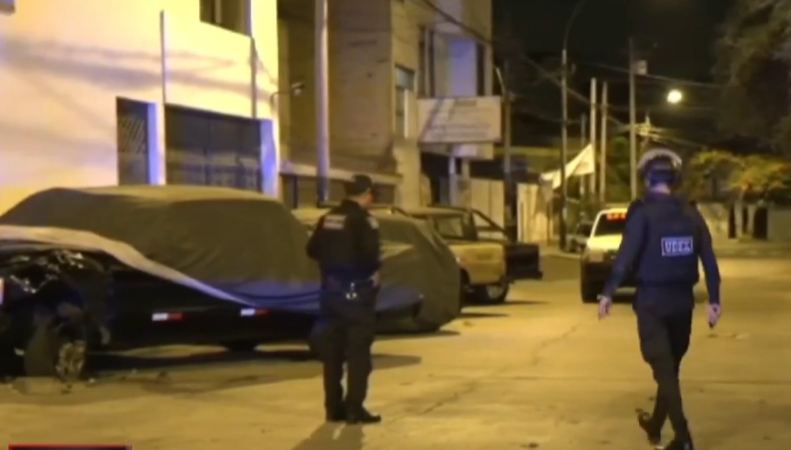 Explosión de granada en vivienda de empresario en Surquillo