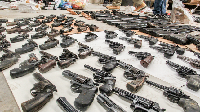 Detectan más de 340  mil armas de fuego  sin registro en Perú