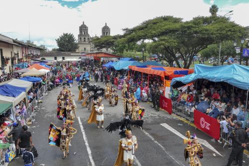 Concurso de Patrullas y Comparsas en Carnavales de Cajamarca