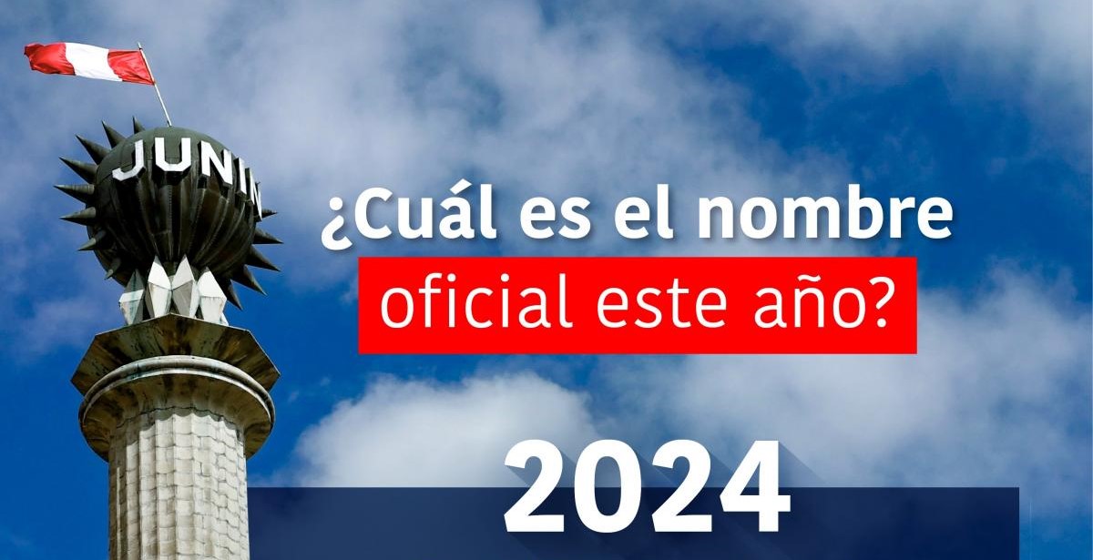¿Cuál es el nombre del año 2024 en Perú?