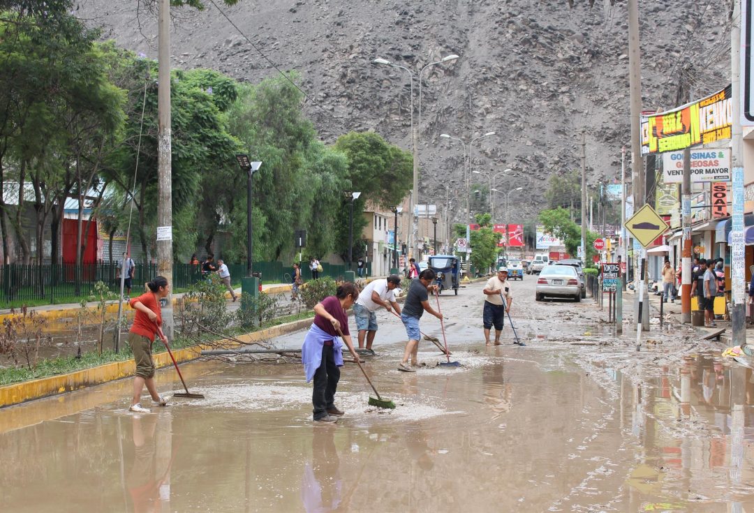 Senamhi reportó lluvias en Lima luego del sismo