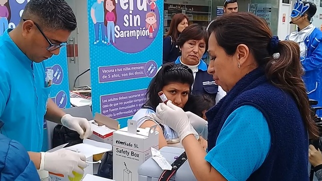 El reto de ampliar la cobertura de vacunación de sarampión