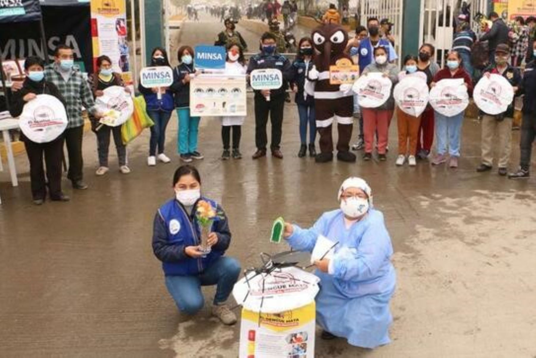 Lucha contra el dengue en Villa María del Triunfo