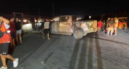 Una mujer y un bebé murieron choque vehicular en Huanchaco