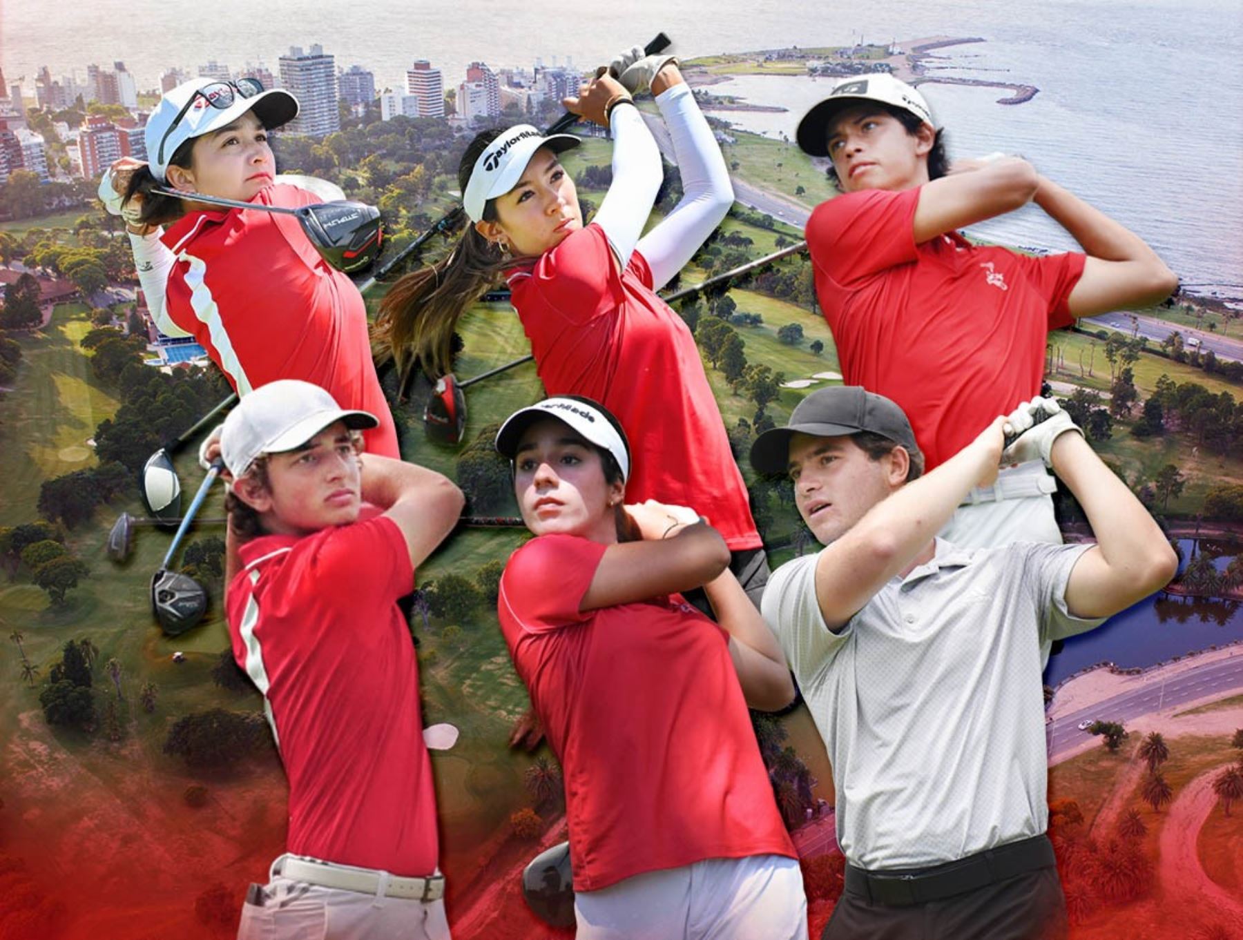 Perú busca el título Sudamericano Juvenil de golf en Uruguay con su selección