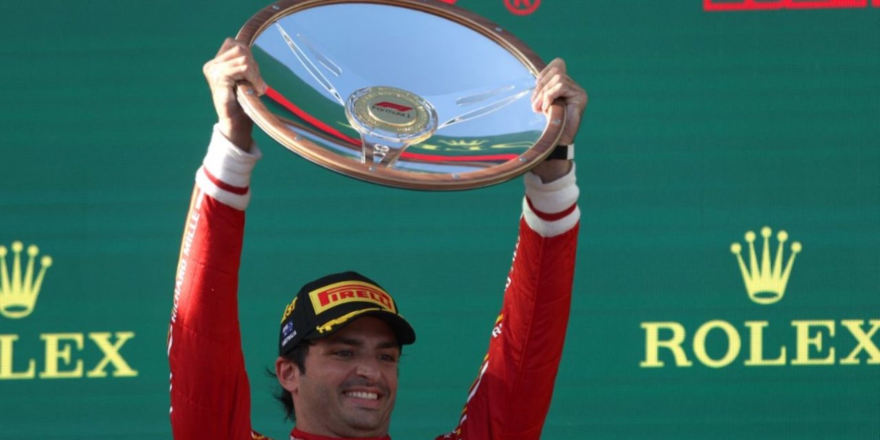 Carlos Sainz, de Ferrari, triunfa en Gran Premio de Australia de Fórmula 1
