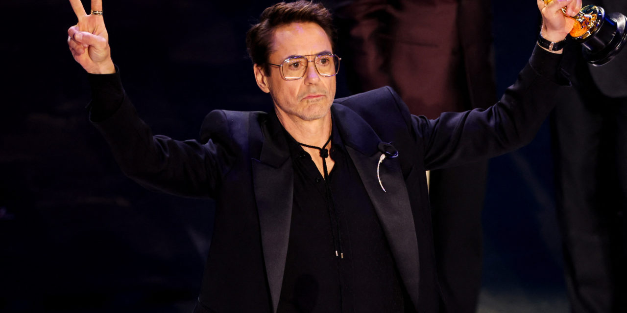 Downey Jr. agradece a su infancia: gana Oscar por 'Oppenheimer