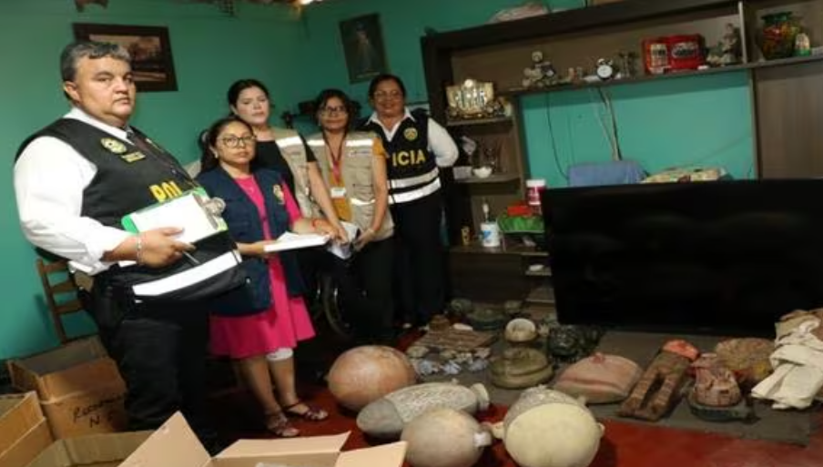 Callao: recuperan 38 bienes arqueológicos tras operativo inopinado en vivienda chalaca