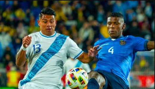 Ecuador venció 2-0 a Guatemala en partido amistoso