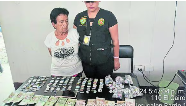 Trujillo: Anciana capturada por venta de drogas