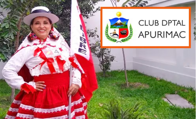Club Departamental Apurímac manifiesta “extrañeza” por depósitos que recibió Dina Boluarte a nombre de la asociación