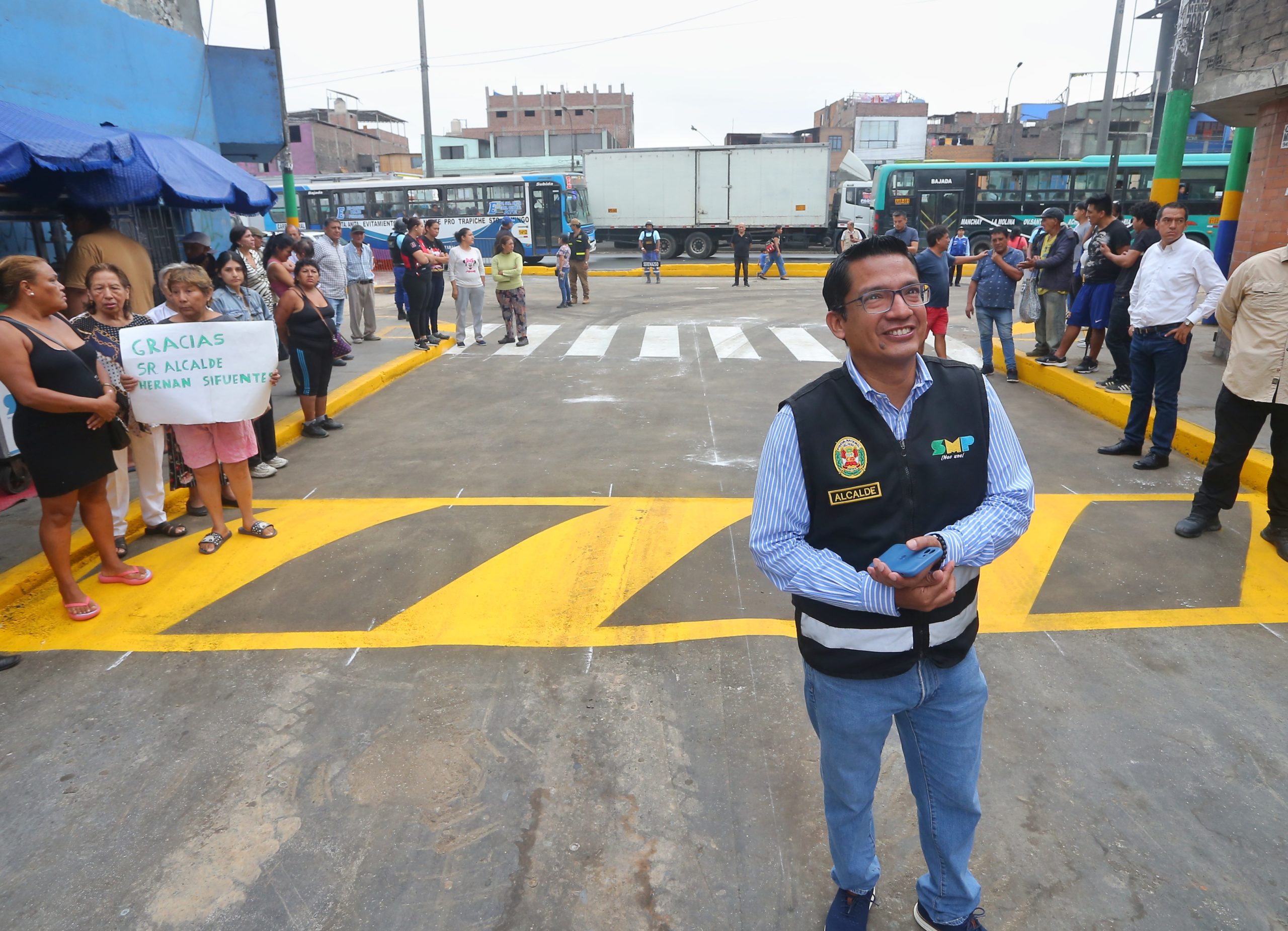 Municipalidad de San Martín de Porres entregó en tiempo récord pistas asfaltadas y señalizadas en avenida Zarumilla