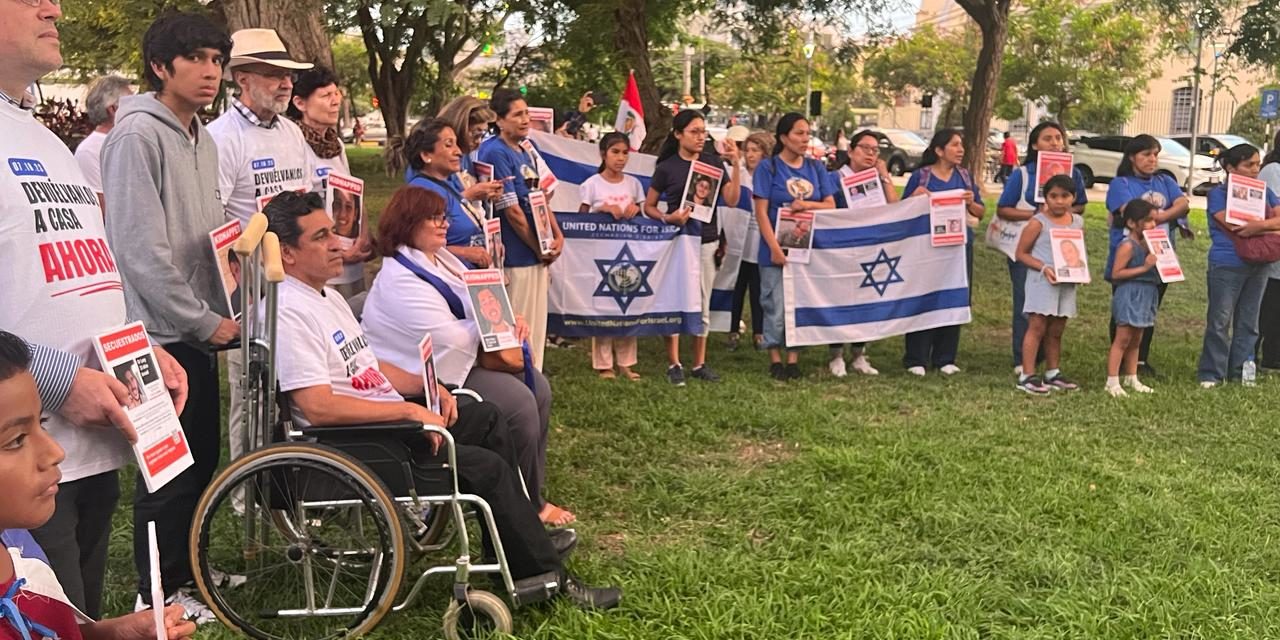 Jornada de solidaridad por israelíes secuestrados por terroristas de Hamas