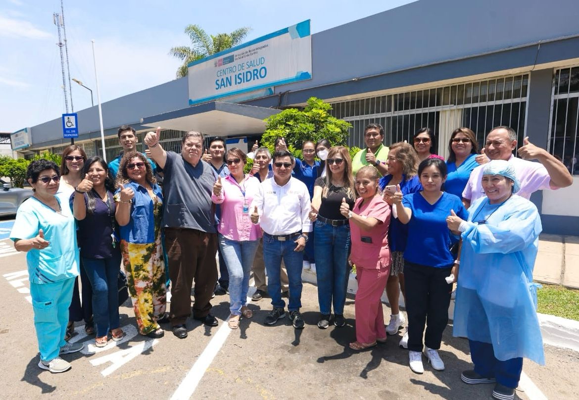 San Isidro: Alcaldesa y Ministro de Salud acuerdan remodelación de posta médica