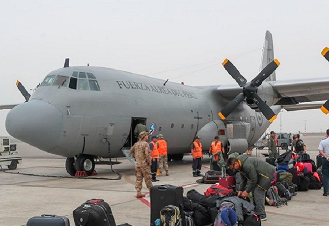 A nueve años de su incorporación a la Fuerza Aérea del Perú: Aviones C-27J Spartan superan las 12 mil horas de vuelo atendiendo las demandas del Estado