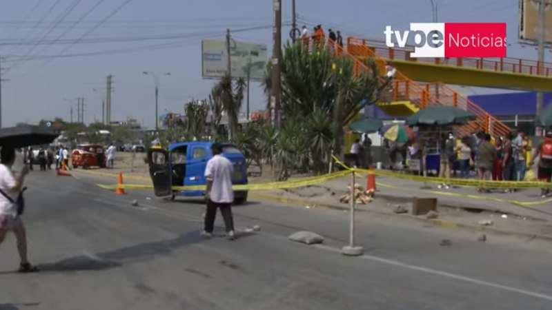 Mototaxista es asesinado cerca de una universidad en Los Olivos