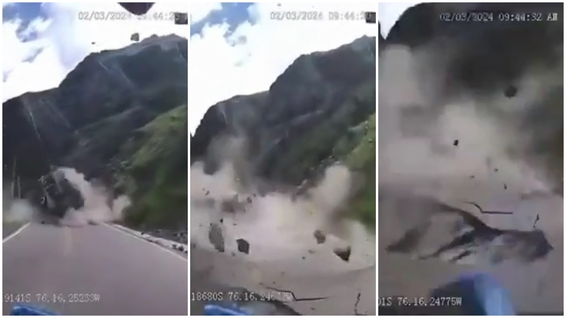 Huarochirí: deslizamiento de rocas aplasta a vehículos en la carretera Central