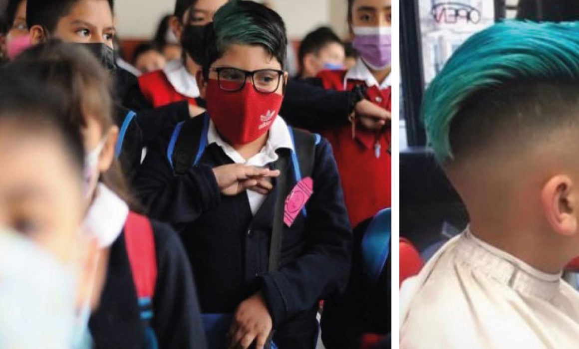 ¿Pueden los colegios prohibir el ingreso a los alumnos con cabello pintado?