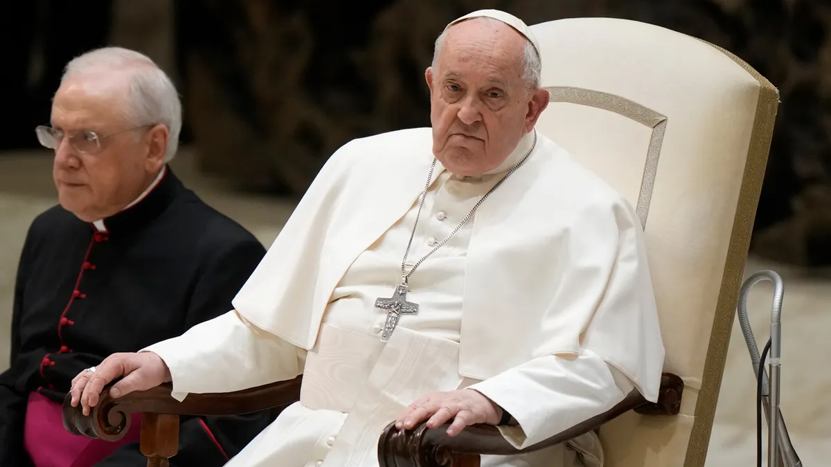 Papa se negó a leer la Homilía en Misa de Domingo de Ramos