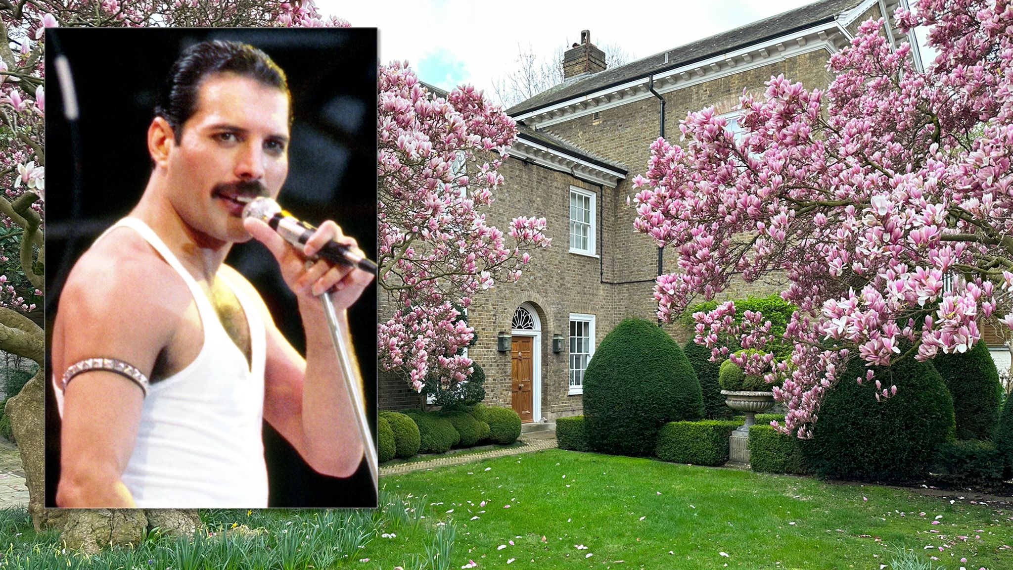 La residencia de Freddie Mercury en Londres salió a la venta