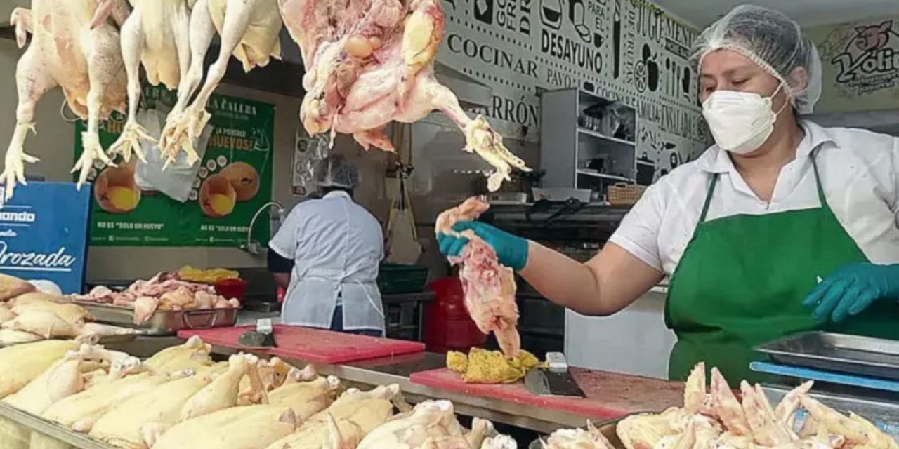 El kilo de pollo se vende por menos de S/ 6.00 en mercado mayorista