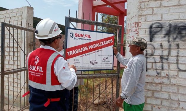 Ica: Sunafil detiene labores en el reservorio de El Carmen