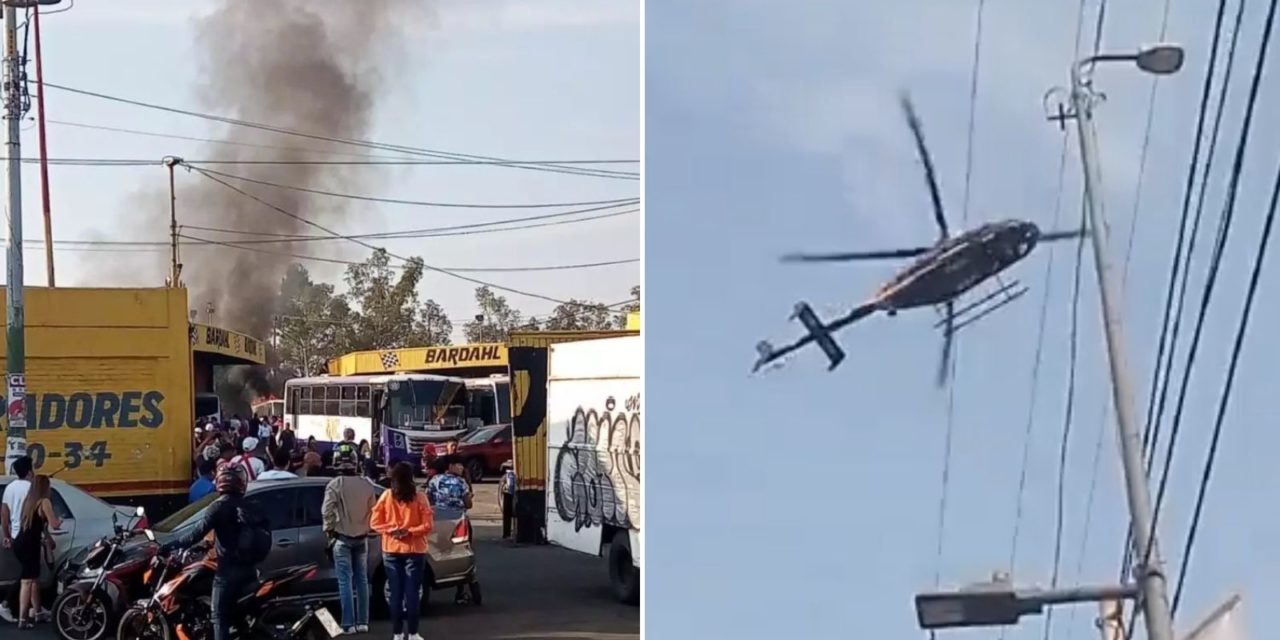 México: Helicóptero se estrella en la capital dejando 3 fallecidos