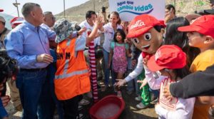 Nueva obra suministra agua potable para la zona de Manchay