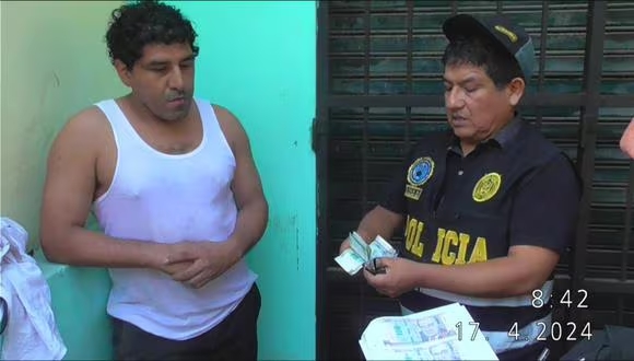 Capturan a fiscal por pedir coima de S/ 2 mil para liberar narco