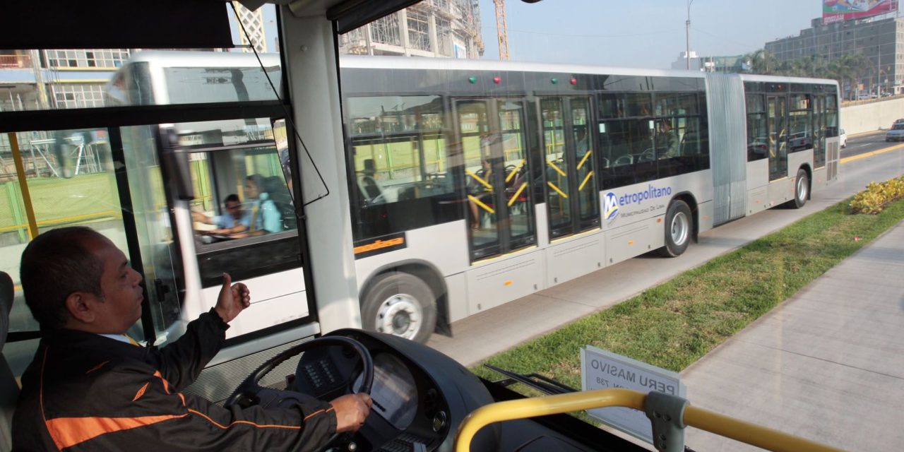 Metropolitano: bus se averió cerca a la Estación Balta