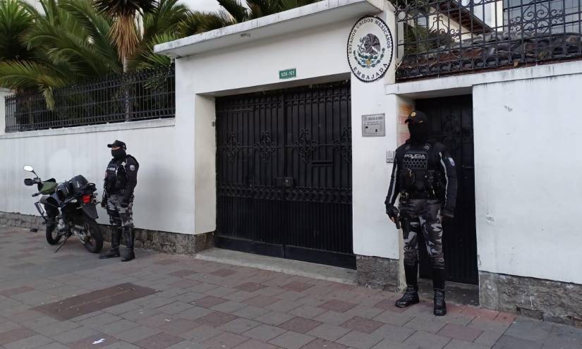 OEA desaprueba allanamiento a embajada de México en Ecuador