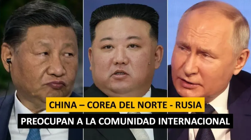 Apoyo de China y Rusia a Corea del Norte pone tensa a la comunidad internacional