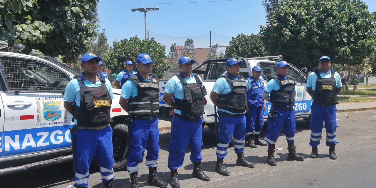SMP: Más de 300 serenos contratados para reforzar la seguridad del distrito