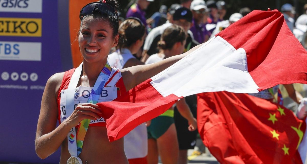 Kimberly garcía brilla en Poděbrady: Oro y récord en los 20km