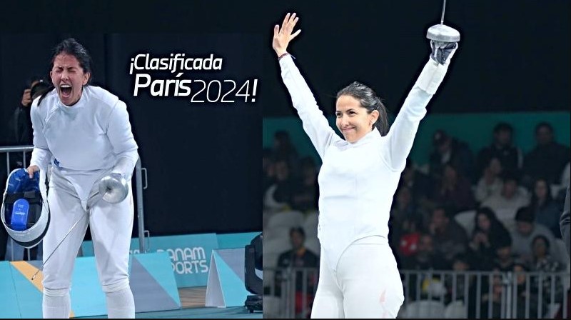 Celebración emotiva de María Luisa Doig por clasificación olímpica